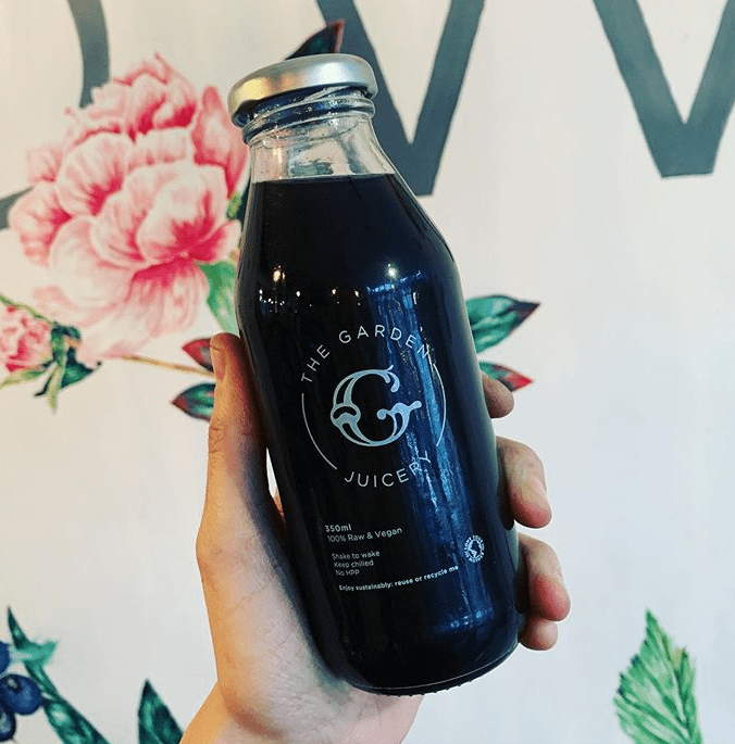 Hydration Juice: Charcoal Lemonade - The Garden Eatery