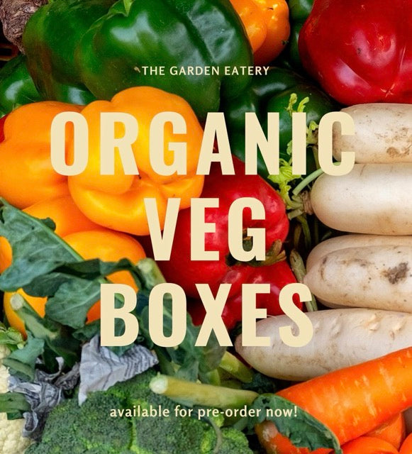 Organic Veg Boxes now available for collection – The Garden Eatery