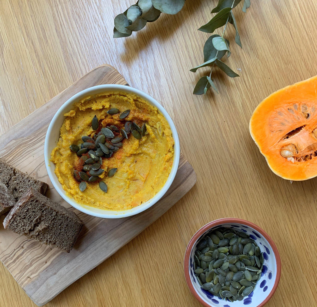 Spiced Squash and Butter Bean Dip - The Garden Eatery
